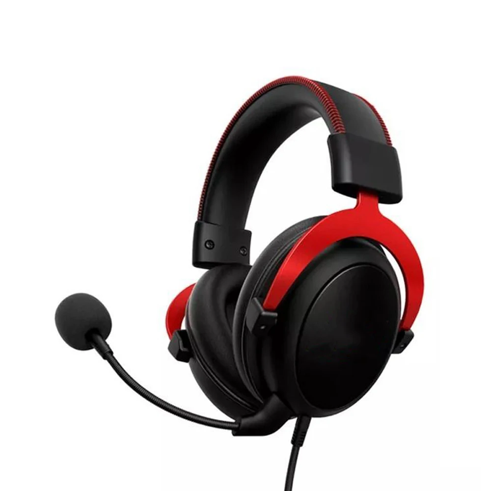 Cloud II Wired Gaming Headset With DTS Sound Effect Microphone Gaming Headphone for PC PS4/5 Xbox Switch Mobile