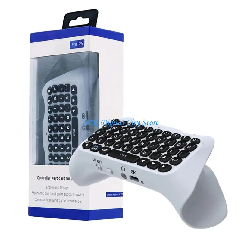 U75B Ergonomic Wireless Bluetooth-Compatible External Keyboard for Controllers