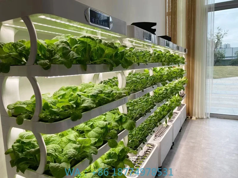 Greenhouse Hydroponic Equipment Made in ChinaGood-tech Garden Planter Smart Led Grow Light Microgreens