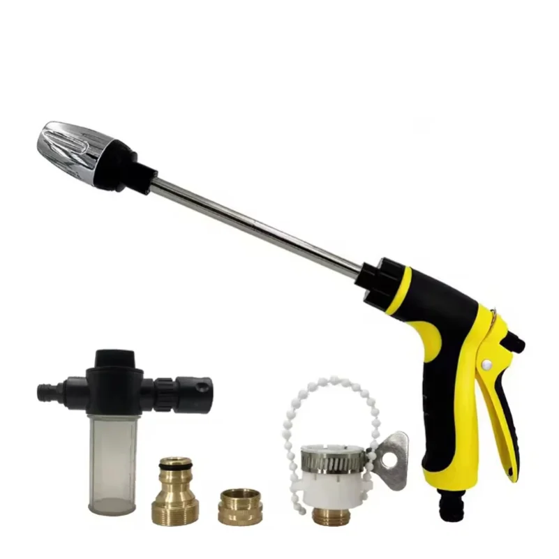 1PCS Car Wash High Pressure Water Gun Spray Nozzle Car Washers For Auto Home Garden Portable Washer Car Cleaning Accessories