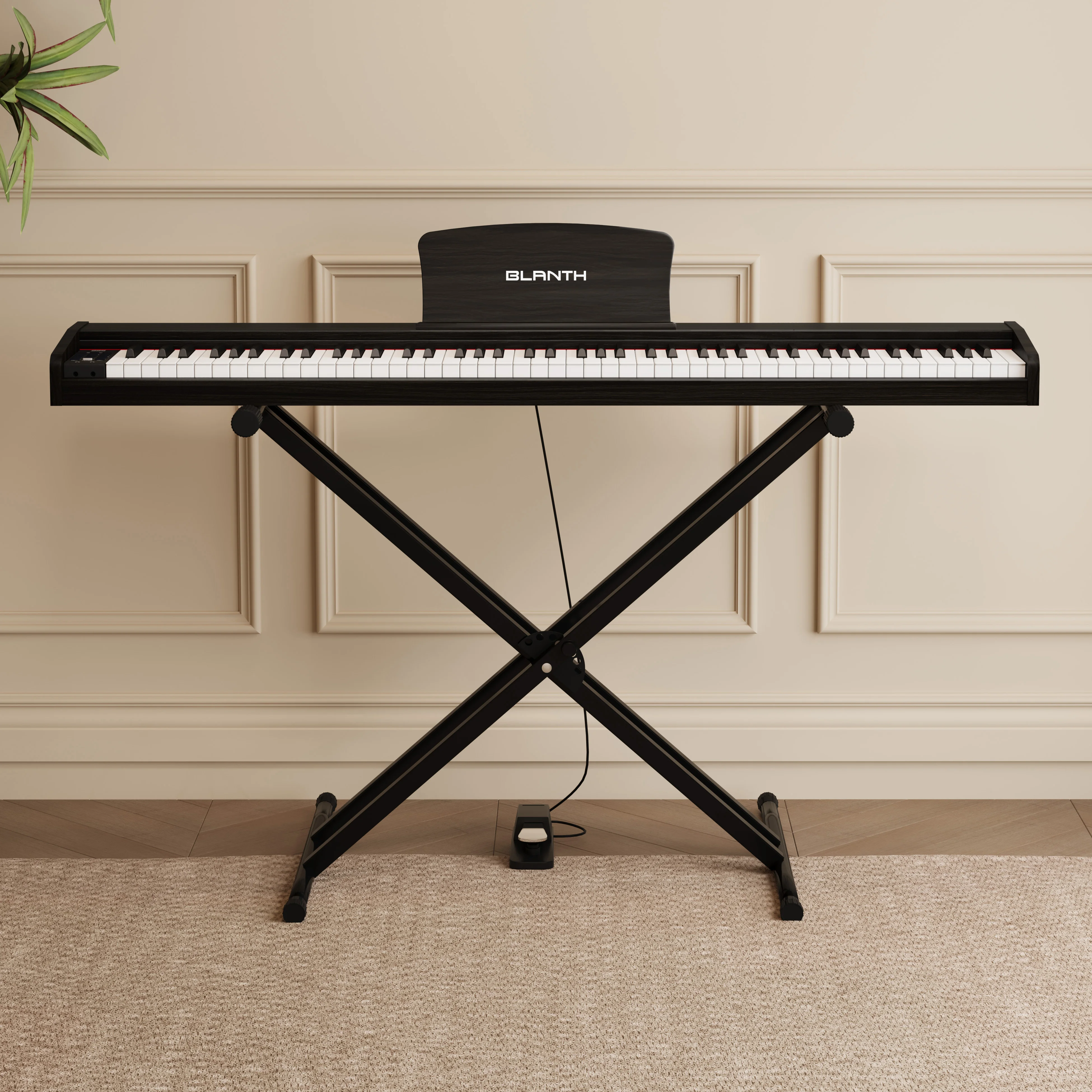 88 Keys MIDI Digital Piano Portable Electronic Keyboard Full Size Electric Piano For Sale Music Instrument For Home Studio Use