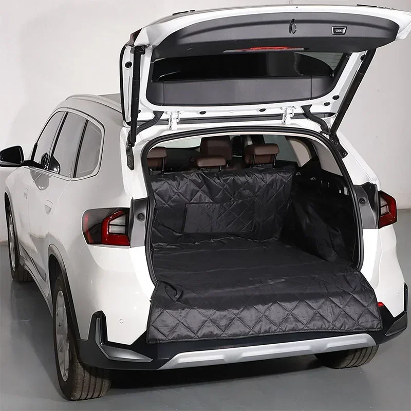 For BMW X1 U11 2023-2024 PVC+Oxford cloth material trunk pet mat travel waterproof mat interior protection accessories