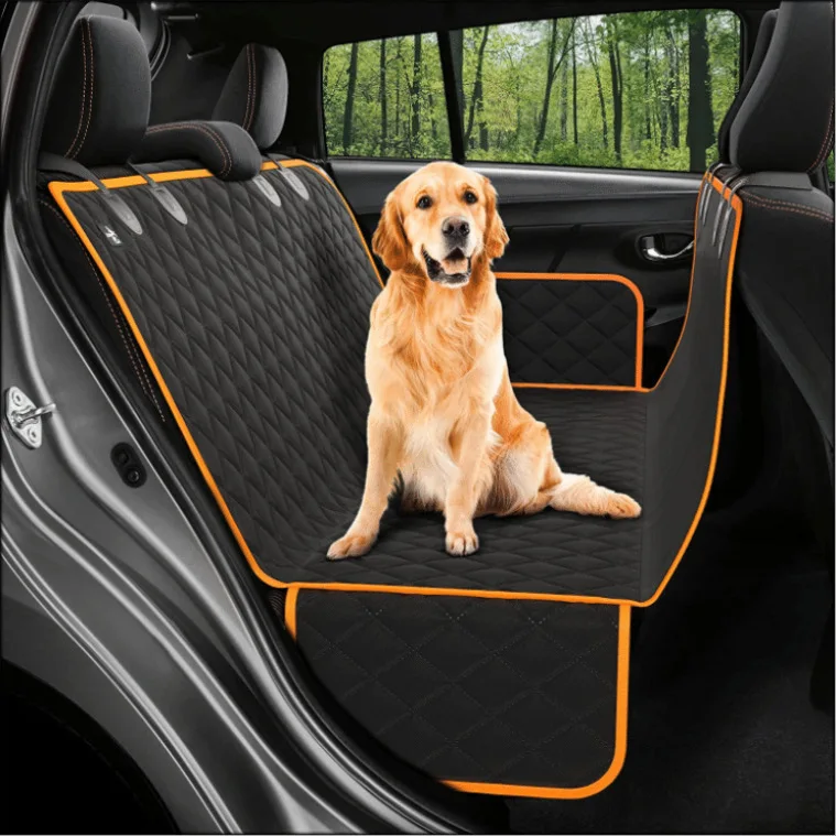 Pet car mat, car pet mat, rear dog mat, dirt-proof and waterproof rear mat, car rear seat protection mat