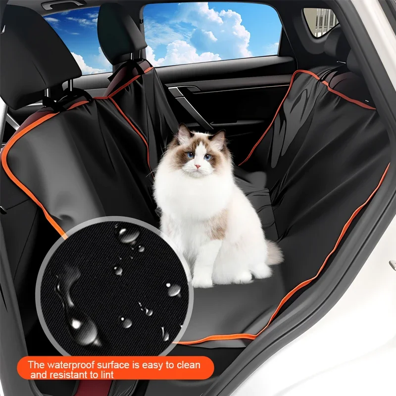 Car Waterproof 600D Oxford Cloth Dog Seat Cover Pet Travel Dog Carrier Car Trunk Mat SUV Cargo Liner  Auto Accessories