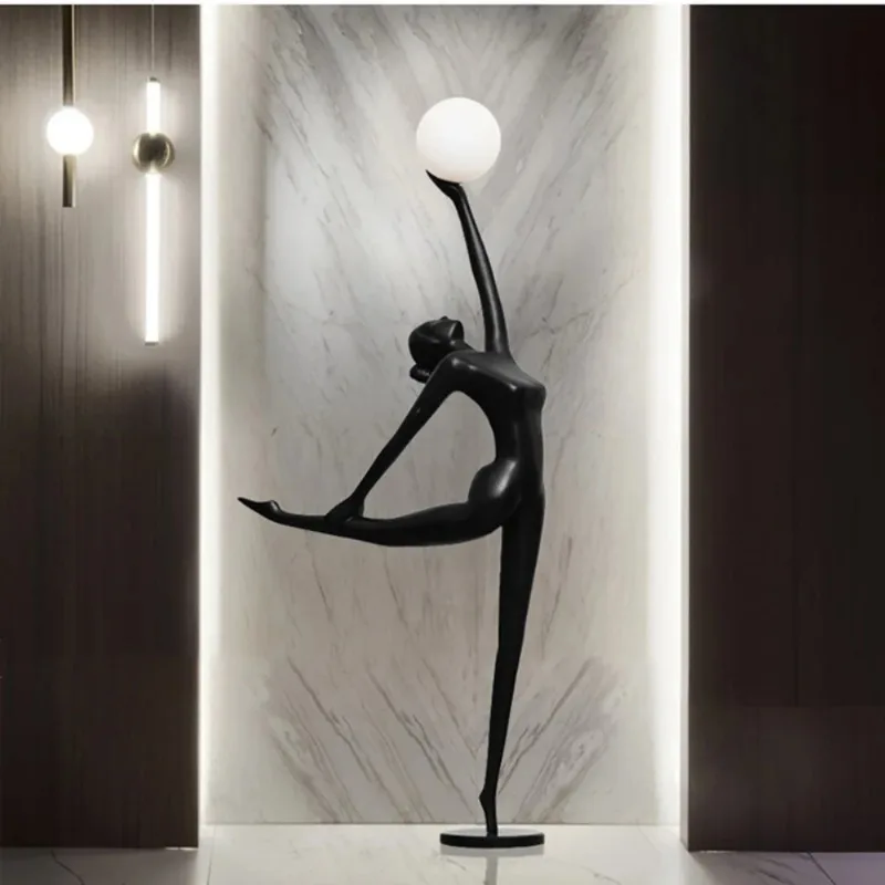 【Hot】New Modern Floor Lamp and Art Sculpture Home Lighting Designer Led Corner Floor Lamp