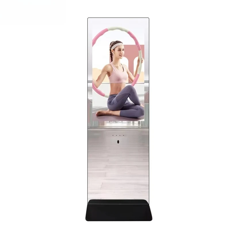 Factory Price Interactive Smart AI Fitness Mirrors For Exercise Workout And Advertising Equipment 32 Inch Android Touch Screen