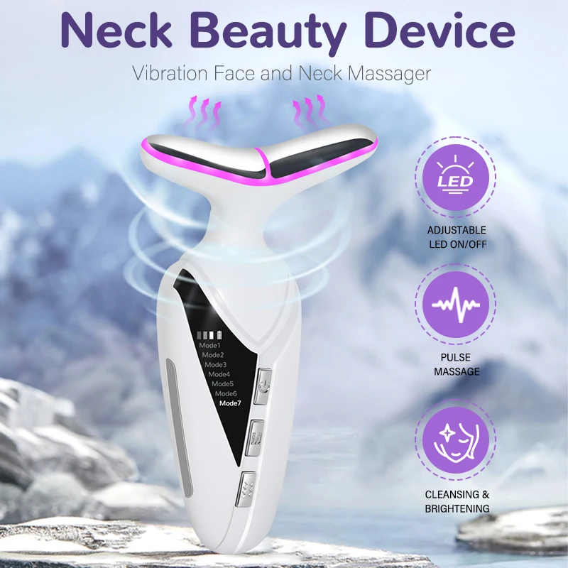 Wholesale Home Use Beauty Device Face Massager Facial Lifting Tool Beauty Anti-aging Beauty Neck Instrument Senior Gift Giving