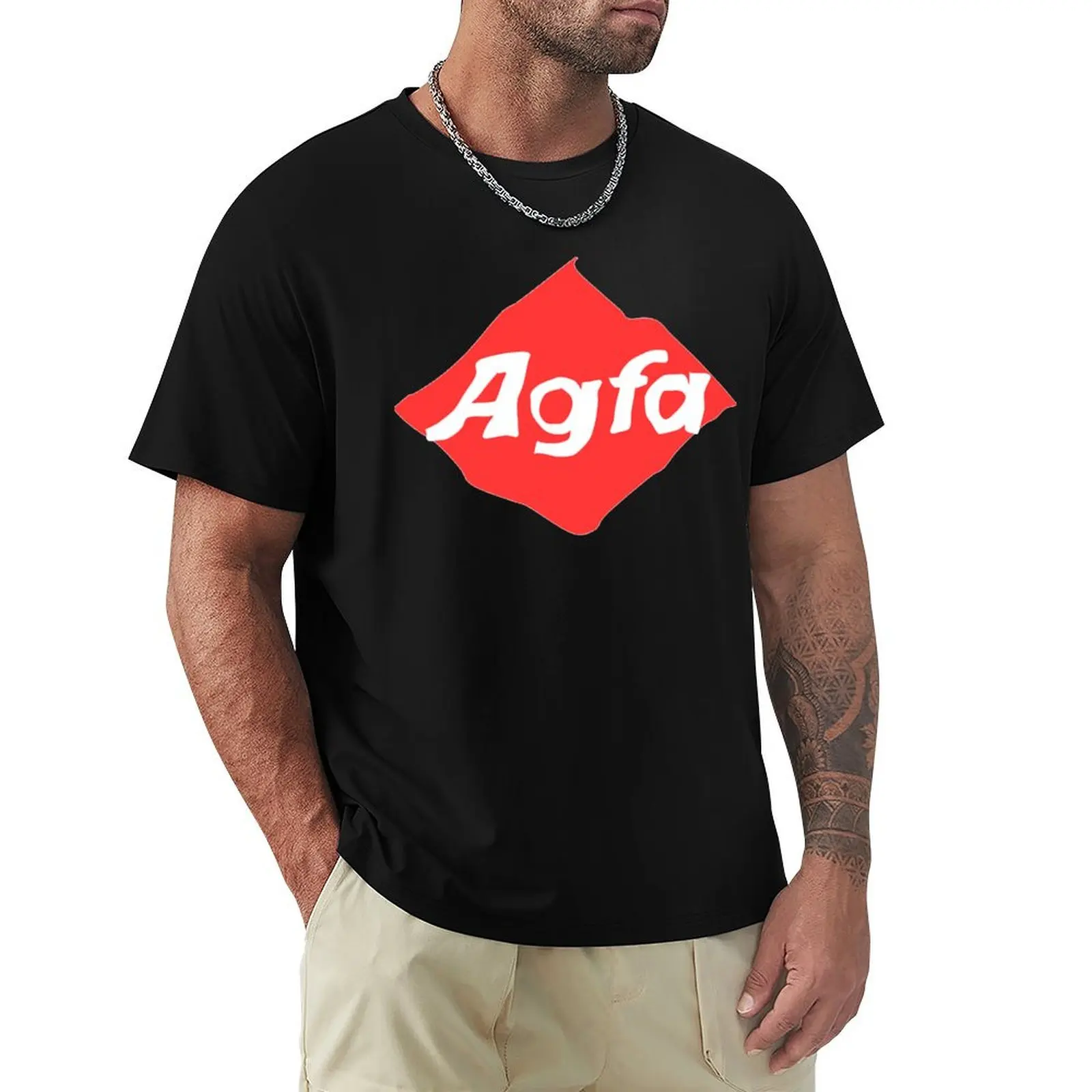 Agfa T-Shirt Soft Stretch Short Sleeve Top