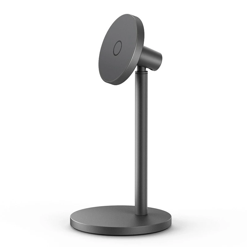 Magnetic mobile phone holder wireless charger new office desktop portable fast charging rack