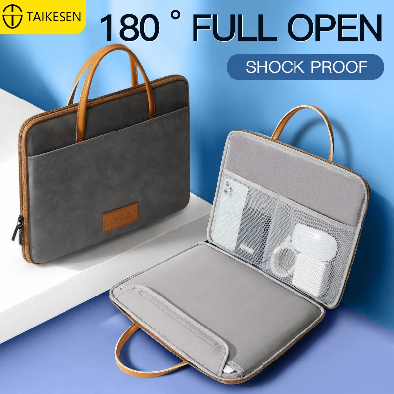 Laptop Bag Sleeve Case 13.3 15.6 14 16inch Shoulder Notebook For Macbook Air Pro M1 M2 Lenovo HP Dell Huawei Handbag Briefcase