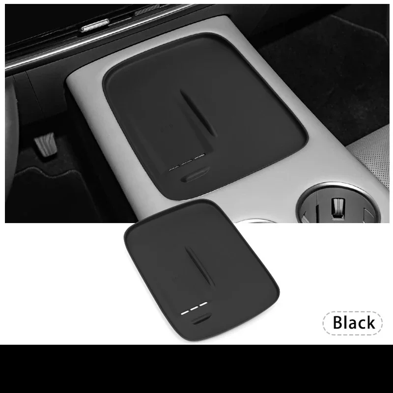 For Nissan N7 2025 Car Central Control Wireless Charging Silicone Pads Car Dust and Anti Slip Pads Interior Supplies Accessories