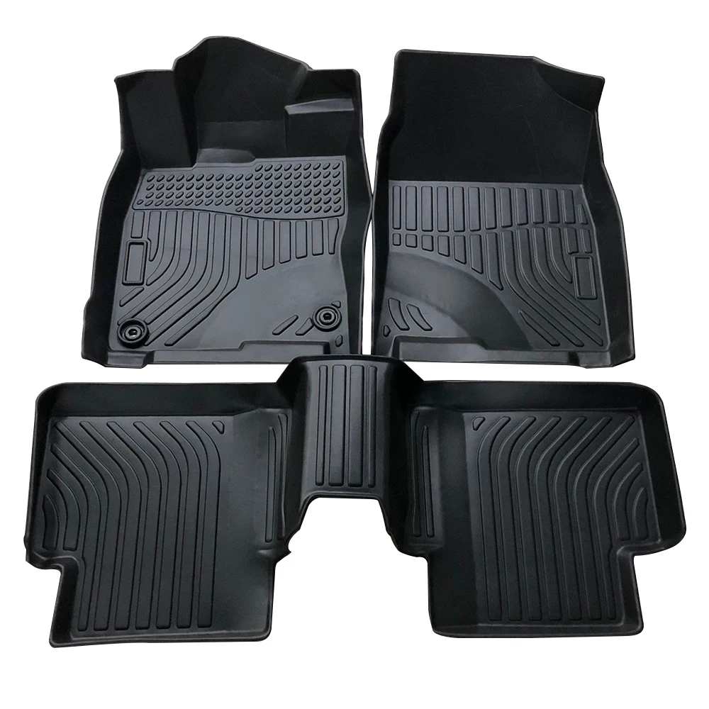 For Mercedes Benz GLB 2020-2024 Car Waterproof Non-Slip Rubber Floor Mat TPE Car Accessorie