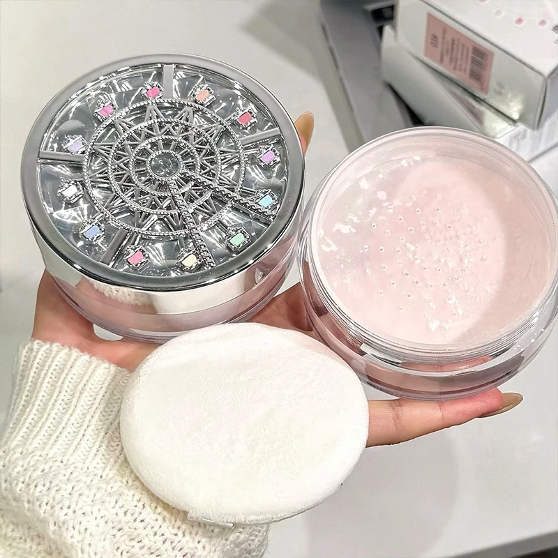 NICEKEY Matte Loose Powder Face Setting Powder Waterproof Oil Control Full Coverage Makeup Translucent Styling Fixer Cosmetics