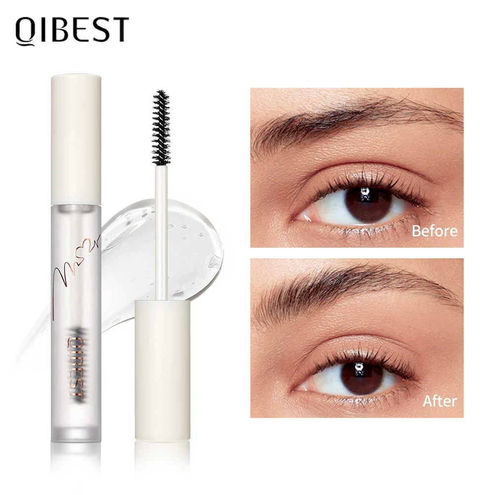 QIBEST Waterproof Eyebrow Styling Wax Quick-drying Lasting Brow Pomade Setting Cream Natural Wild Eyebrow Sculpt Soap Makeup