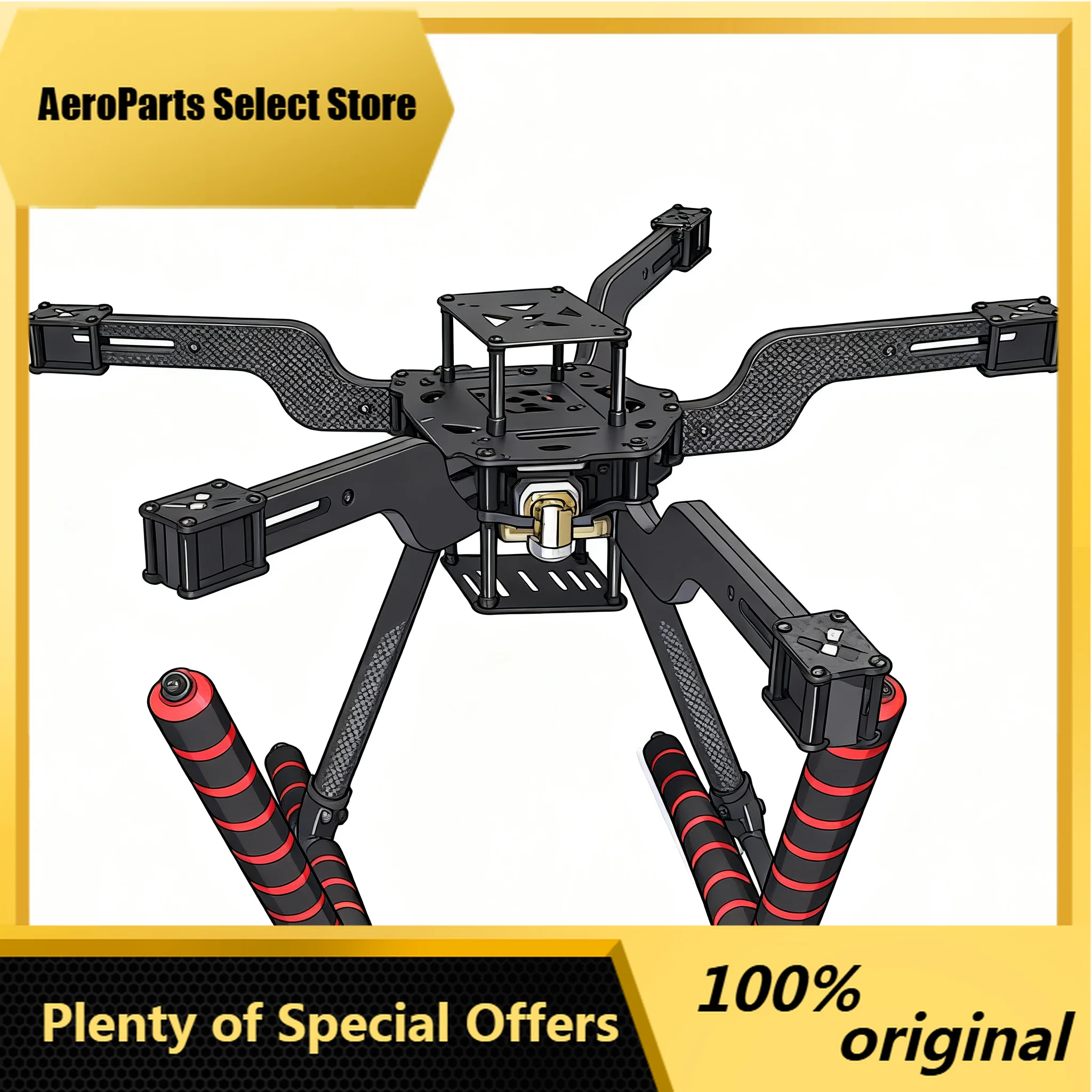 AeroPartsRctoSky PIXHAWK PRO M8N/M9N/M10 Open source new smart drone FLY380MM pix quadrotor upturned rack BLHELI 30A ESC 2212 Mo