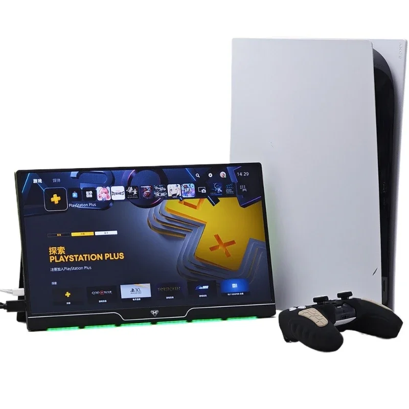 Portable monitor, notebook expansion computer secondary screen 4K high brush 15.6 inch convenient screen