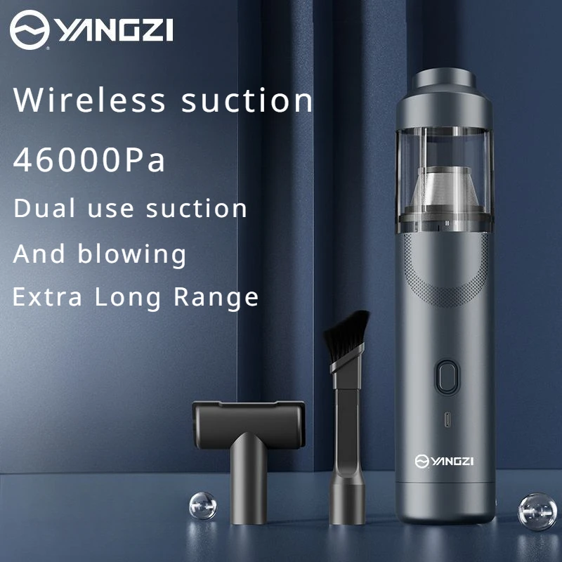 Portable Handheld Vacuum Cleaner Cyclone Suction 25000PA 35000PA 46000PA Mini Wireless Dust Catcher for Home And Car Cleaning