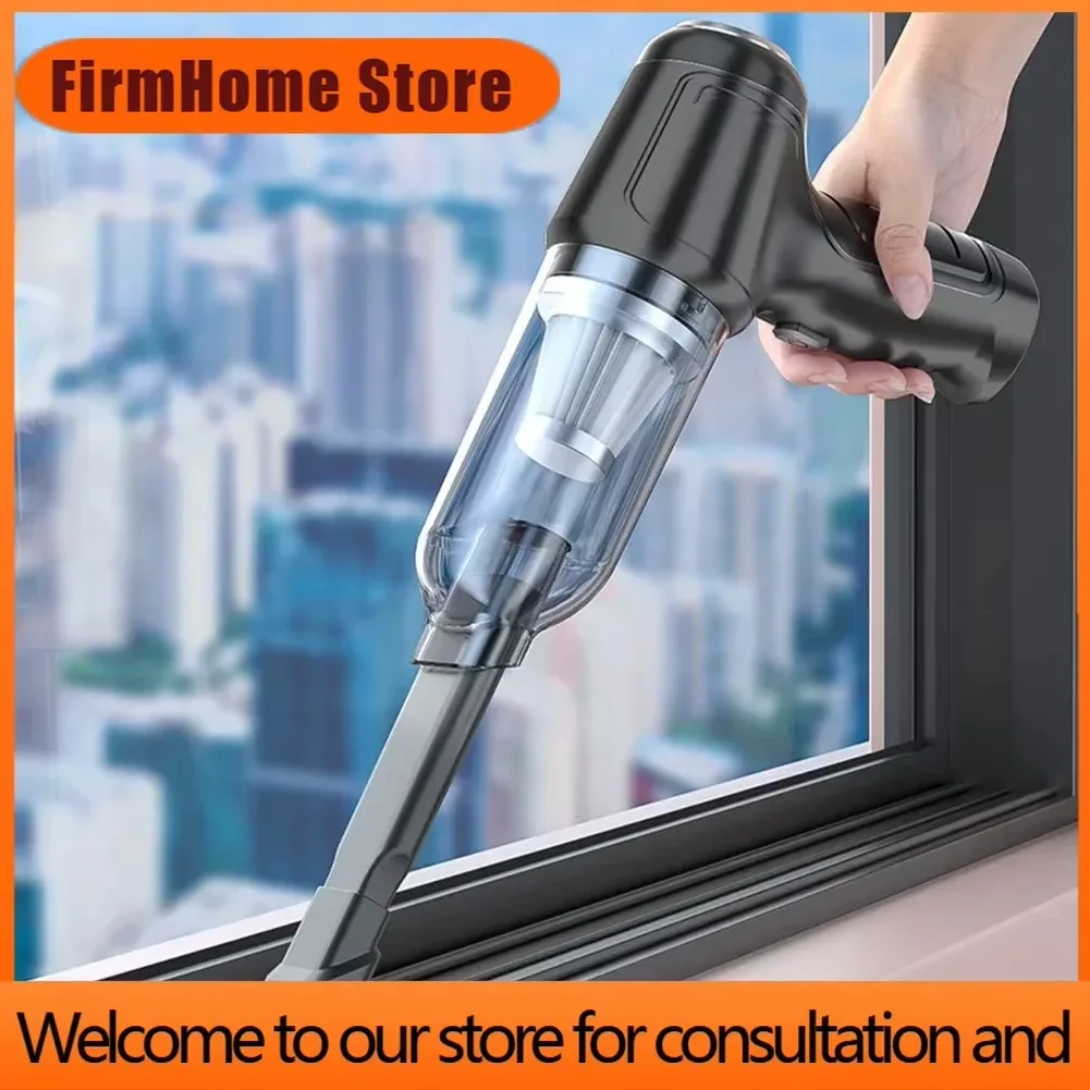 FirmHome StoreSuitu Car Mounted Vacuum Cleaner, Wireless Home And Car Dual-purpose Dry And Wet Vacuum Cleaner, High-power Portab