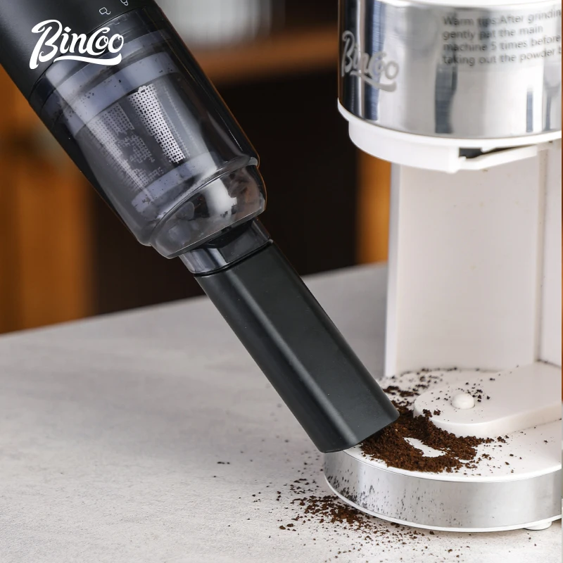 Bincoo powder suction machine wireless charging coffee vacuum cleaner portable cleaning tool home barista accessories 220V