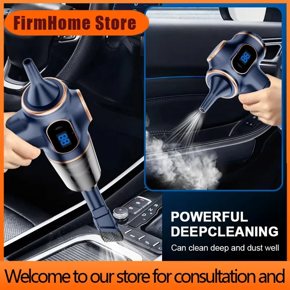 FirmHome Store4500PA Wireless Car Vacuum Cleaner 3 In 1 High Power Vacuum Cordless Handheld Portabale Vacuum Cleaner For Home O