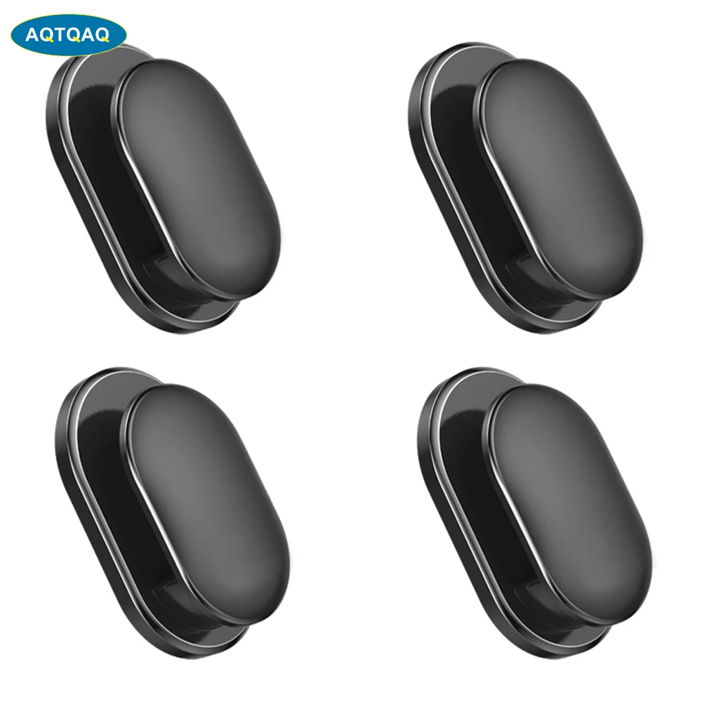 4Pcs/Set Mini Car ABS Storage Hooks Covers Decoration Accessories for Cars Home Use