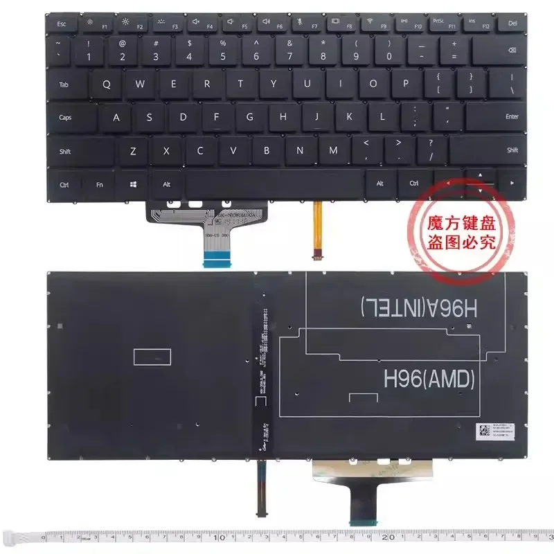 New US Keyboard for Huawei MagicBook 2019 VLR-W19 VLR-W19L VLR-W19P KPR-W19 KPR-W29/W10L MateBook 13 WRT-W19 WRT-W19L WRT-W19A