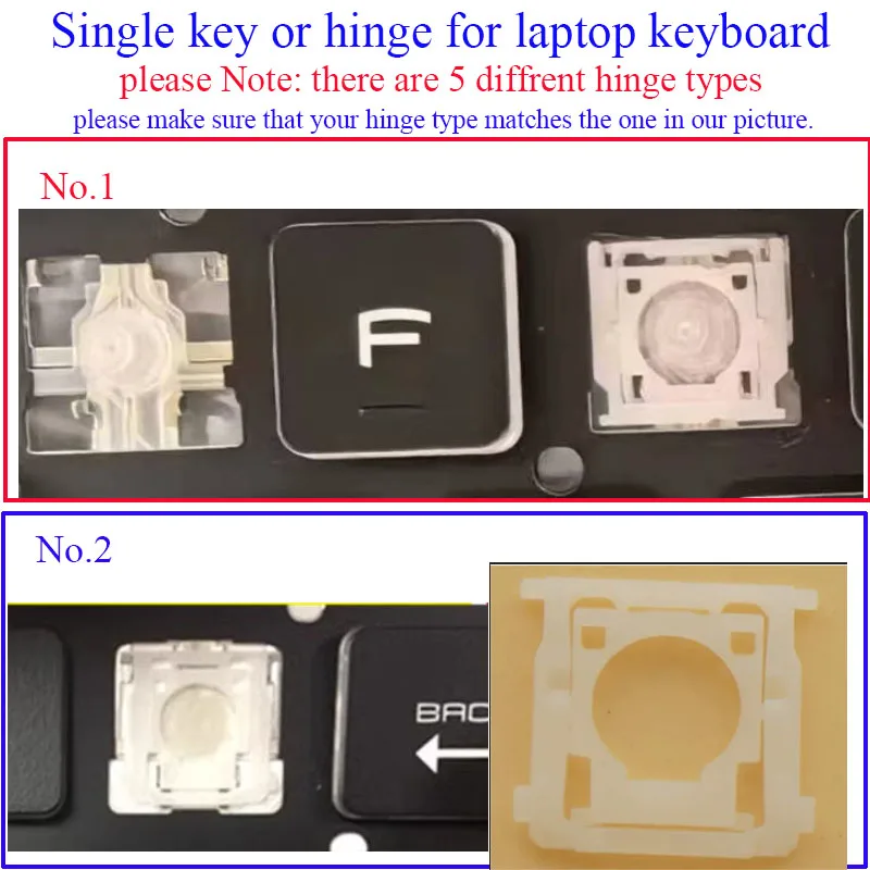 Key cap hinge Scissor Butterfly Clip For MSI GE62mvr GE72MVR GE63 GE73 GE63VR GE72 2QC 2QD GT72 GS60 GS70 Keyboard Crystal Keys