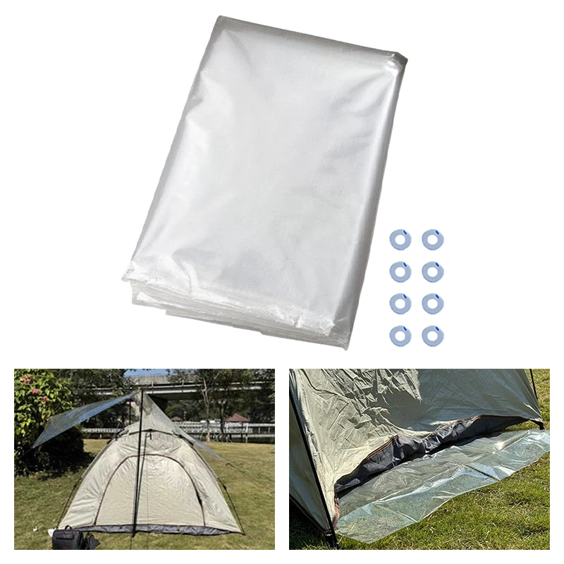 Comincia 60-100G Ultralight Groundsheet Waterproof Tent Footprint Tarp Mat Outdoor Camping Hiking Backpacking Outdoor Gear