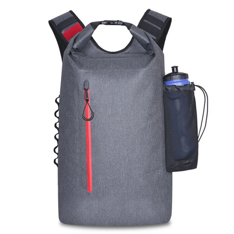 Large Functional Rafting Waterproof Dry Bag Backpack Outdoor Sport Hiking Backpacks Trekking Ocean River Camping Swimming Bag