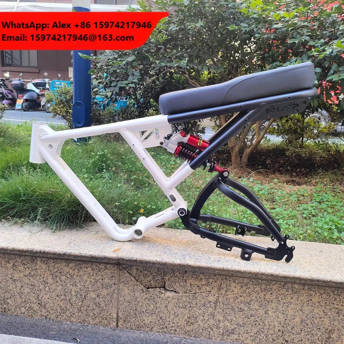20x4.0 Electric Fat Bike Frame City Electric Bicycle Full Suspension BB 120mm E-Bike Mtb Frame Enduro Electric Bike Frame