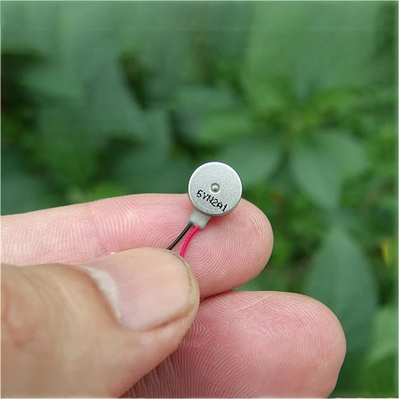 5PCS 8x2.5mm Mini Vibration Motors DC 3V - 4.2V Flat Coin Button-Type Micro DC Vibrating Brushless Motor for Smart Sports Watch