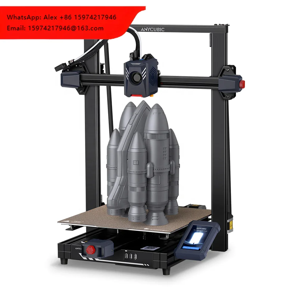 Anycubic Kobra 2 Plus Automatic Leveling 10X Max Print Speed 500mm/s Print Size 320*320*400mm Large FDM 3D Printer