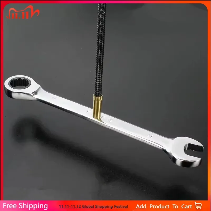 Hardware Auto Repair Tool Detector Strong Magnetic Red Handle Universal Suction Rod Engine Monitor Picker