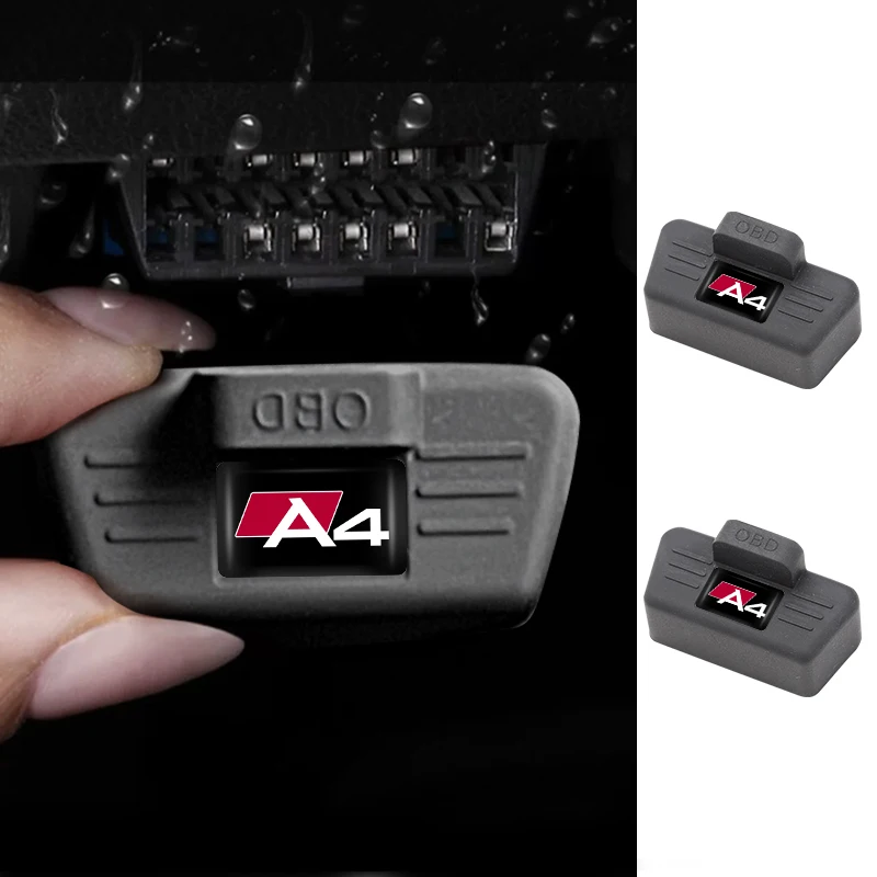 Car OBD Protector Cover Silicone USB Port Dust Cap Accessories For Audi A1 A3 A4 A5 A6 A7 A8 Q2 Q3 Q5 Q7 Q8 Quattro S7 S8 S3 S4