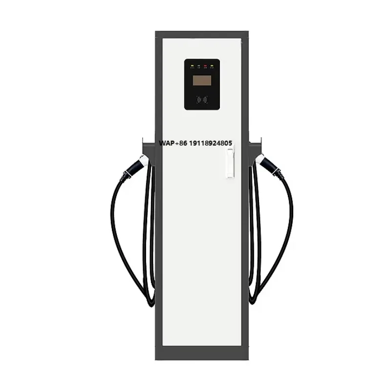 22kW*2 GB/T Type1/Type2 Dual AC EV Charger Commercial RFID 44KW Charging Station WiFi 4G App OCPP 1.6J IP55 CE Certified New