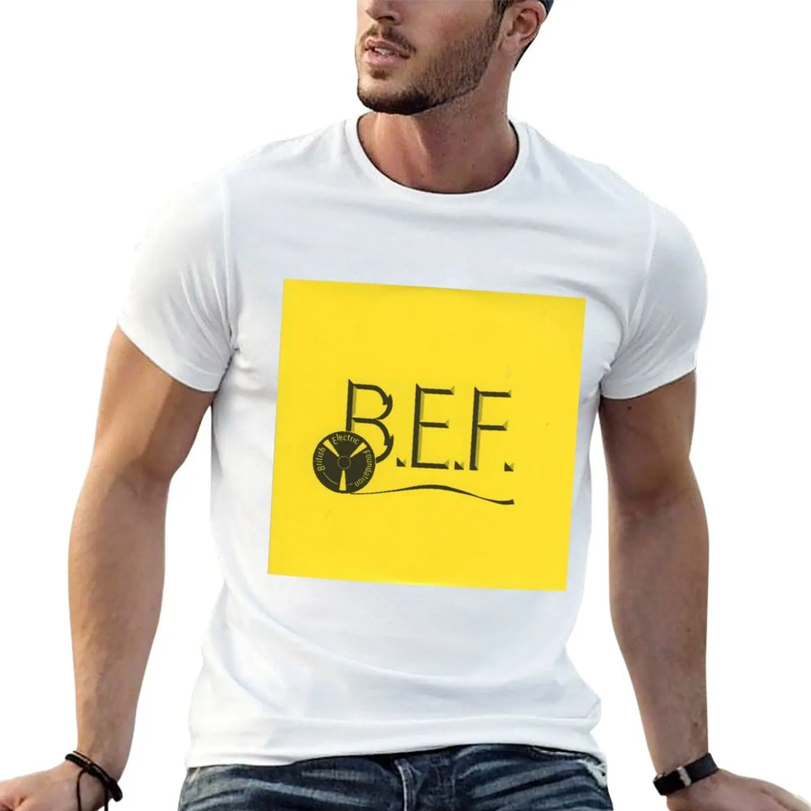 British Electric Foundation T-Shirt Lightweight Casual Summer T-Shirt