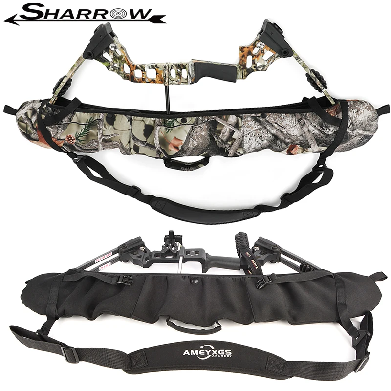 Compound Bow Bag Suitable for Less Than Axle To Axle 38 Compound Bows Adjustable Backpack Straps Portable Carry Backpack Case