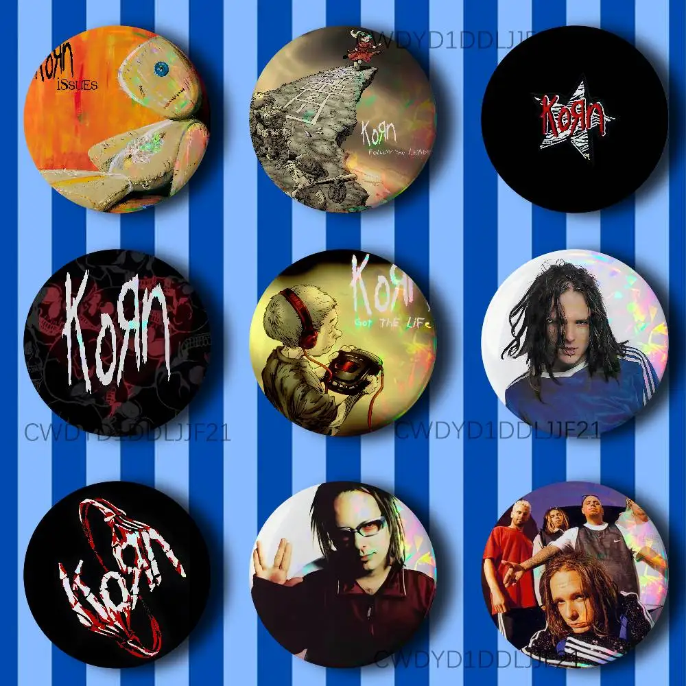 K-Korn Untitled Badge Brooch Figure Lapel Pins Clothes Backpack Fashion Cute Collection Decoration Display