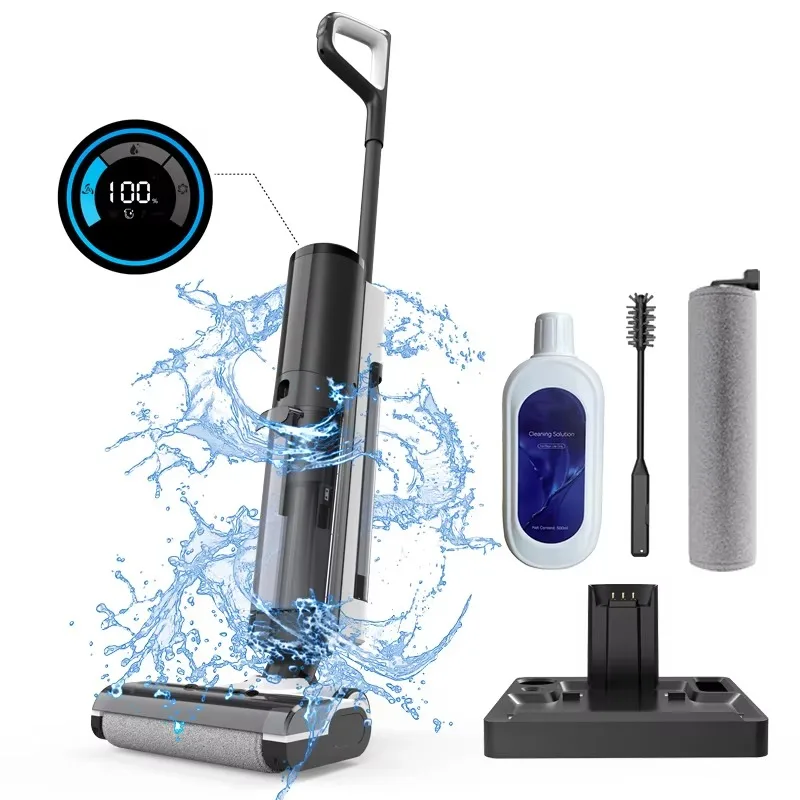 Smart wet dry vacuum cleaner, light cordless vacuum cleaner, portable vacuum cleaner with brushless motor