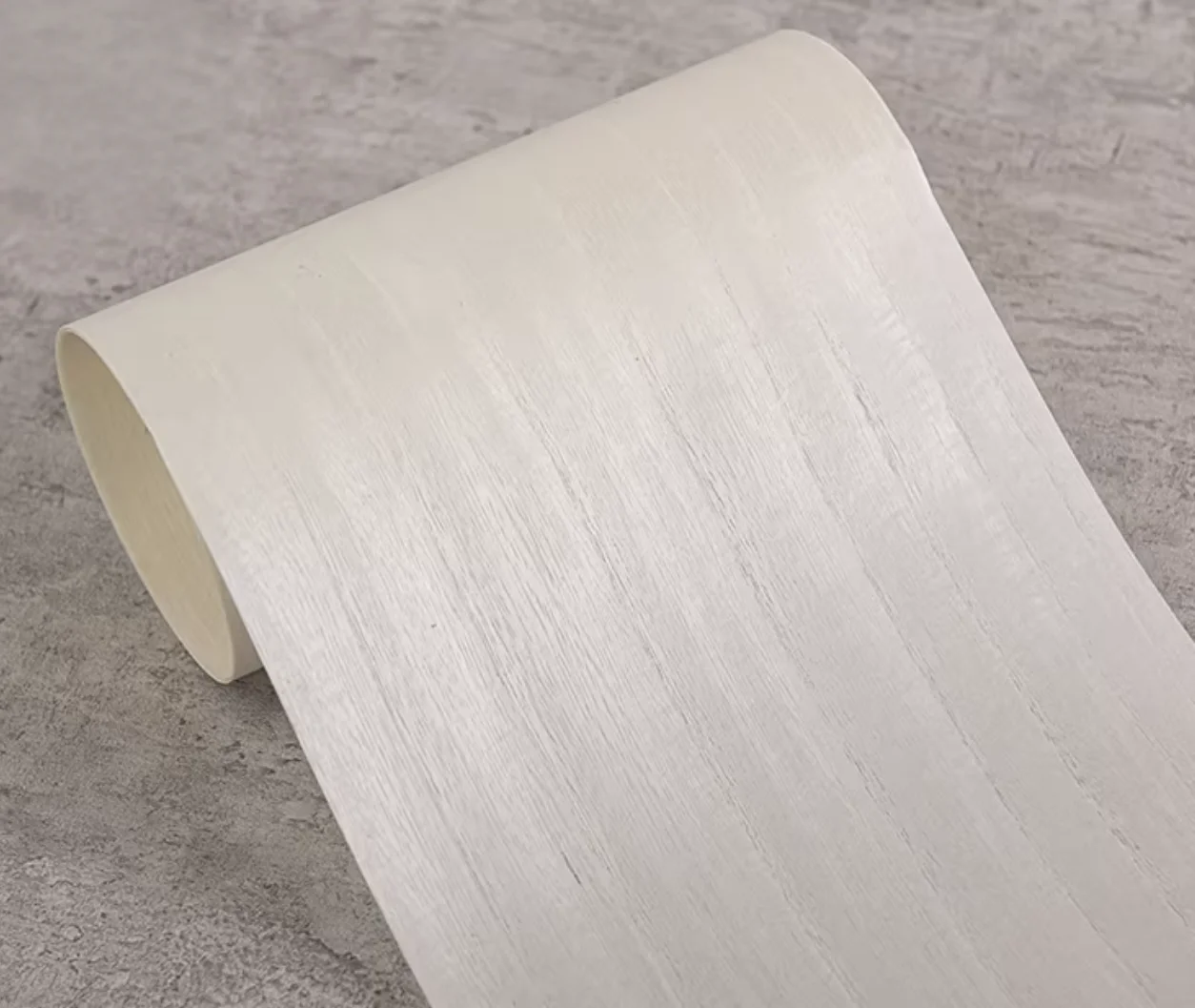 0.2mm Premium Bleached Paulownia Solid Wood Veneer Panel for Hotel Interior Decoration, Furniture & Audio Speakers