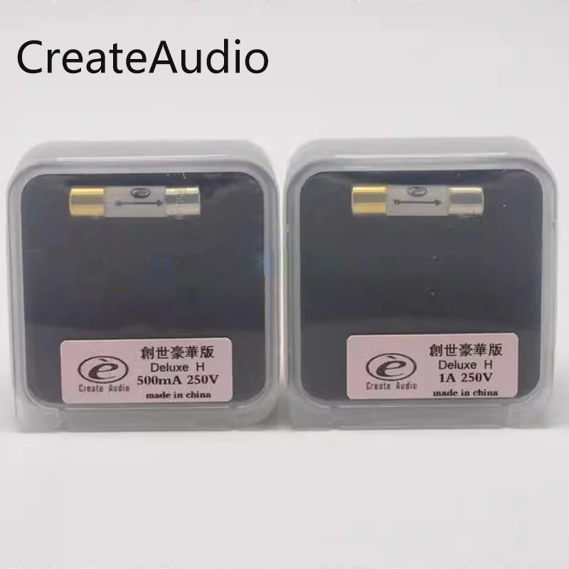 Deluxe Edition Create Audio Genesis H Series Nano Alloy HiFi Fuse Premium Audiophile Grade Fuse Tube Upgrade Replace Stock Fuse