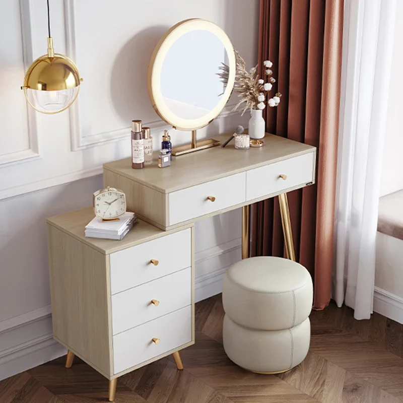 Modern Dressing Table Mini Storage Accessories Free Shiping Clothes Organizer Make Up Table Set Comoda Mueble Bedroom Furniture