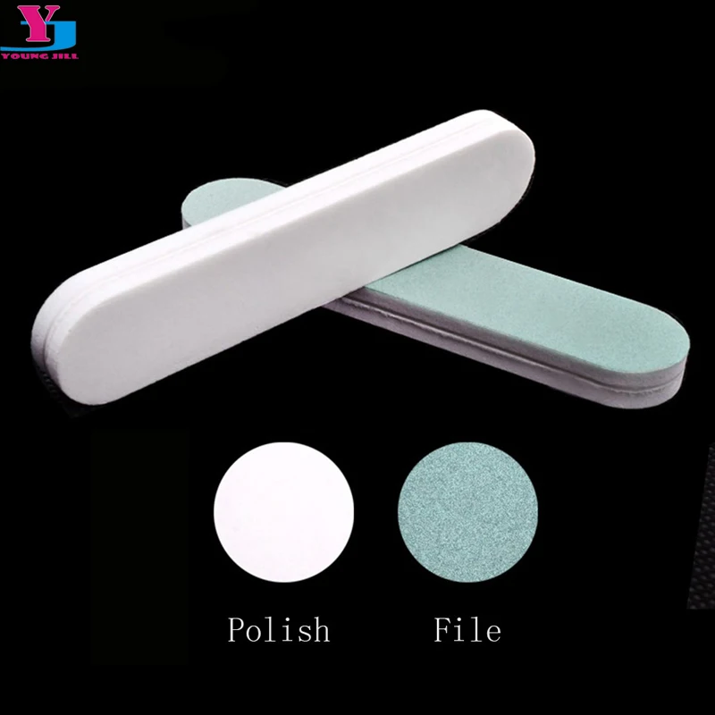 10pcs Nail Buffer File Block Mini Sponge Buffing Sanding Polish Grit Polisher Makeup Pedicure Manicure Foam Tips Tools For Gift