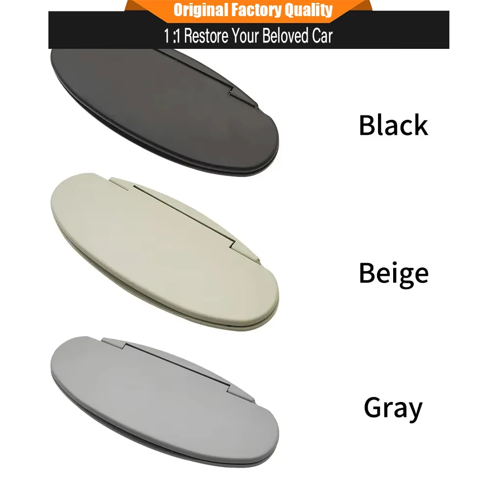Front Sun Visor Makeup Mirror Cover Interior Accessory Direct Fit For BMW Mini R50 R53 R55 R56 R57 R60 Models 2007-2014