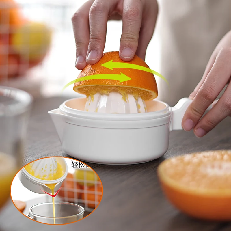 Manual Portable Citrus Juicer Kitchen Tools Plastic Orange Lemon Squeezer Multifunction Fruit Juicer Machine Kitchen Accessories