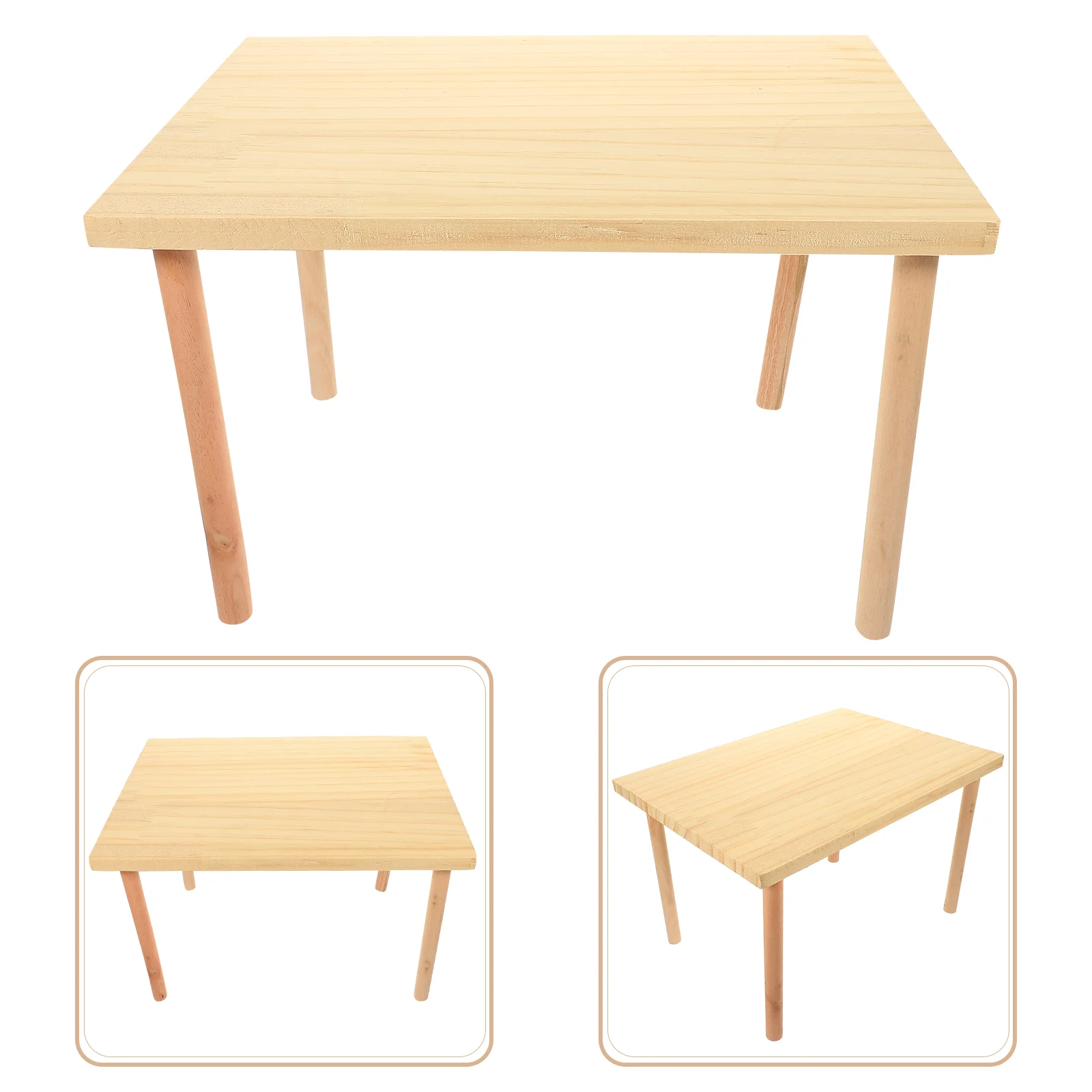 24.5X30Cm Two Layer Wooden Hamster Cage Platform Durable Chinchilla Guinea Pig Accessories Wear Resistant Funny Pet Toy Exercise