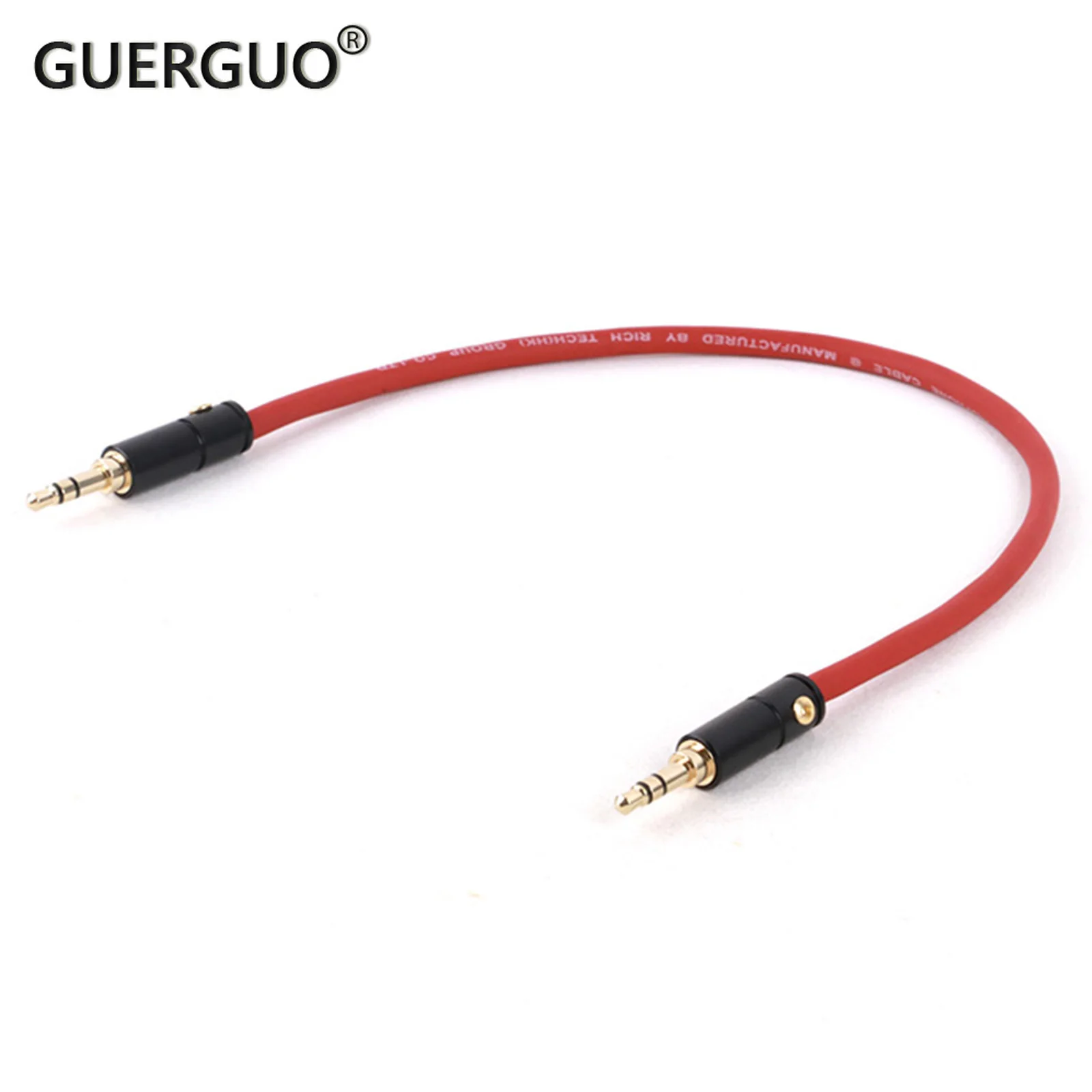 Professional Dual 3.5mm Stereo Male Jack Cable Professional Audio Cable Microphone Speaker Sound Consoles Amplifier 0.3M-30M