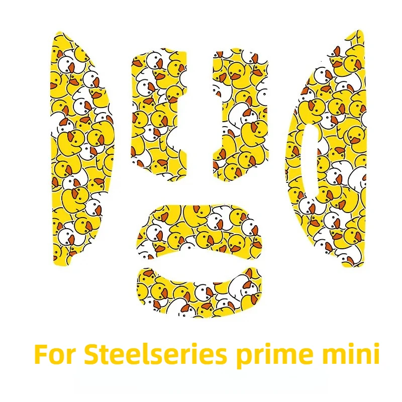 Anti-Sweat Skin Sticker For SteelSeries Prime Mini Mouse – Premium Anti-Slip Sweat-Absorbent Grip Tape E-Sports Accessory！