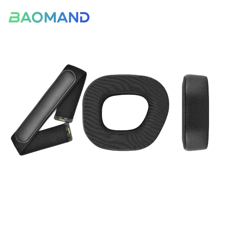 Sport Cooling-Gel Replacement Ear Pads for Corsair HS80 RGB Headphones Ear Cushions, Headset Ear Cover Earpads Accessories ，