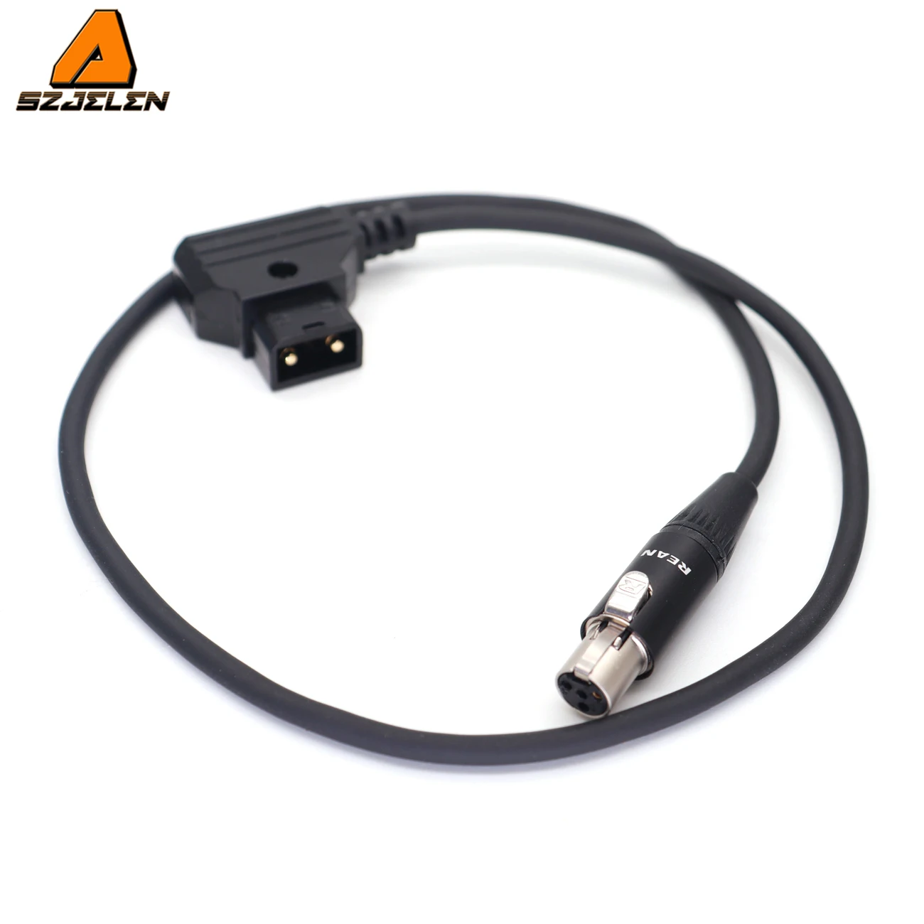 TVlogic 055/056/058 Monitor TA4F Power Cable DTAP To MINI XLR 4-Pin Female